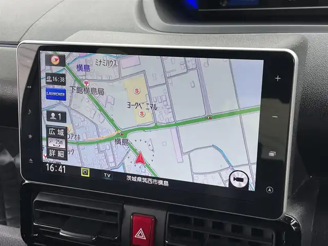ダイハツ タント カスタム RS スタイルセレクション 茨城県 2021(令3)年 2.3万km ブラックマイカメタリック 純正ナビ/【TV・DISC・iPod・SD・BT・ラジオ・USB・HDMI】/シートヒーター/ETC/Bカメラ/レーダークルコン/前方ドラレコ/前後コーナーセンサー/アイドリングストップ/両側パワスラ/シートバックテーブル/ロールサンシェード/オートライト/Fフォグ/LEDライト/純正フロアマット/純正アルミホイール