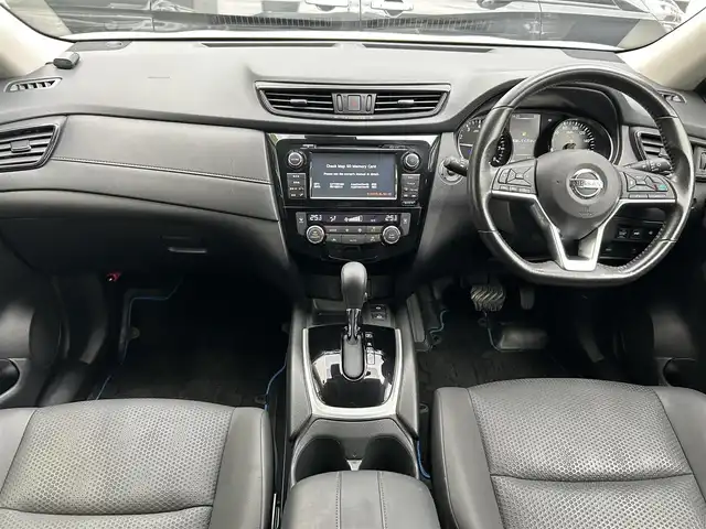 日産 エクストレイル ハイブリッド 20X 大阪府 2017(平29)年 4.7万km ブリリアントホワイトパール ProPILOT 純正ナビ(フルセグ/DVD再生/Bluetooth) 360カメラ デジタルインナーミラー ETC 革シート 電動リアゲート 衝突軽減 レーダークルコン クリアランスソナー