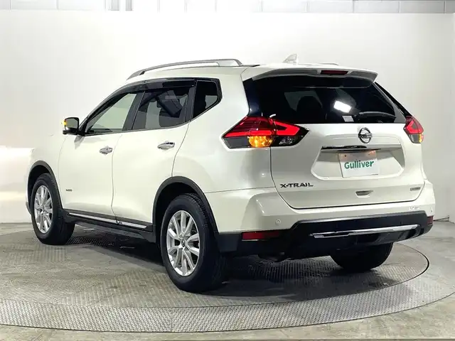 日産 エクストレイル ハイブリッド 20X 大阪府 2017(平29)年 4.7万km ブリリアントホワイトパール ProPILOT 純正ナビ(フルセグ/DVD再生/Bluetooth) 360カメラ デジタルインナーミラー ETC 革シート 電動リアゲート 衝突軽減 レーダークルコン クリアランスソナー
