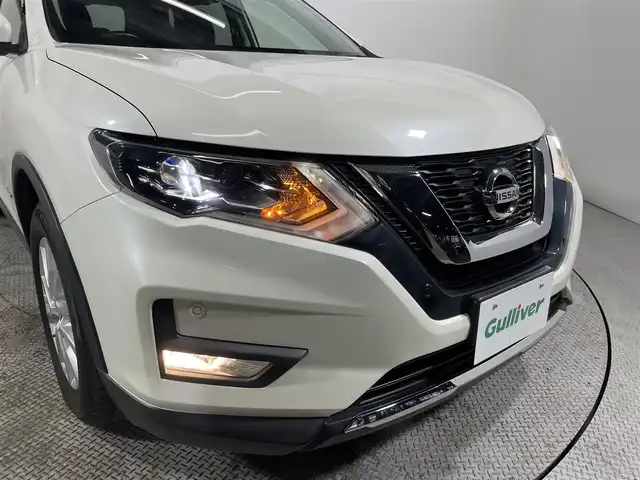 日産 エクストレイル ハイブリッド 20X 大阪府 2017(平29)年 4.7万km ブリリアントホワイトパール ProPILOT 純正ナビ(フルセグ/DVD再生/Bluetooth) 360カメラ デジタルインナーミラー ETC 革シート 電動リアゲート 衝突軽減 レーダークルコン クリアランスソナー