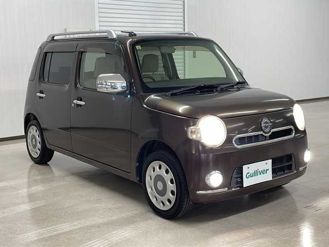 ダイハツ ミラ ココア プラスX 熊本県 2012(平24)年 6.8万km プラムブラウンクリスタルマイカ 純正オーディオ（ラジオ、CD）/スマートキー/板キー有/ハロゲンライト/フォグランプ/パワーステアリング/パワーウィンドウ/純正フロアマット/純正ドアバイザー/ISOFIX