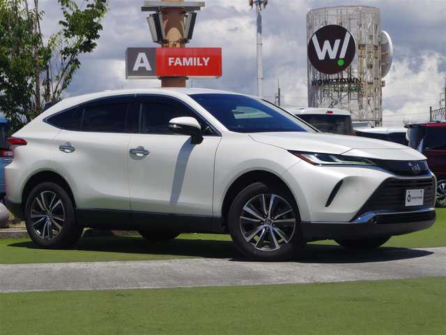 トヨタ ハリアー G 千葉県 2020(令2)年 6.8万km ホワイトパールクリスタルシャイン Toyota Safety Sense/・プリクラッシュセーフティ/・レーンディパーチャーアラート/・オートハイビーム/・レーダークルーズコントロール/パワーバックドア/ハーフレザーシート/運転席パワーシート/デジタルインナーミラー/ディスプレイオーディオ/バックカメラ/ドライブレコーダー/革巻きステアリング/ステアリングスイッチ/ETC/LEDヘッドライト/フォグライト/ウインカーミラー/クリアランスソナー/純正18インチアルミホイル/サイド/カーテンエアバッグ/スマートキー