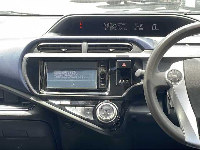 トヨタ アクア S 千葉県 2015(平27)年 4.3万km オレンジパールクリスタルシャイン ナビNSZN-W64T バックカメラ ドラレコ ETC DVD  BT スマートキー プッシュスタート ステアスイッチ 横滑り防止 フロアマット ドアバイザー ナビレディパッケージ スマートエントリー