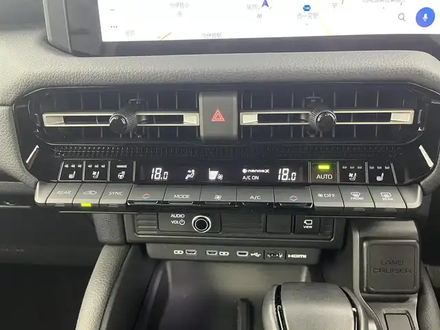 トヨタ ランドクルーザー ２５０ VX 愛知県 2024(令6)年 0.6万km ブラック ４WD/トヨタチームメイト/トヨタセーフティーセンス/・衝突軽減/・ロードサイン　/・クリアランスソナー/・ブラインドスポットモニター/・レーンディパラーチャー/・後方接近警告装置/サンルーフ/純正ディスプレイオーディオナビ/・フルセグ/・Bluetooth/・Applecarplay/パワーバックドア/パワーシート/全方位カメラ/エアシート/シートヒーター/3列シート/7人乗り/ステアリングヒーター/革巻きステアリング/ステアリングリモコン/デジタルインナーミラー/ETC2.0/トノカバー/リアAAC/HDMI/typeC/USB/LEDヘッドライト