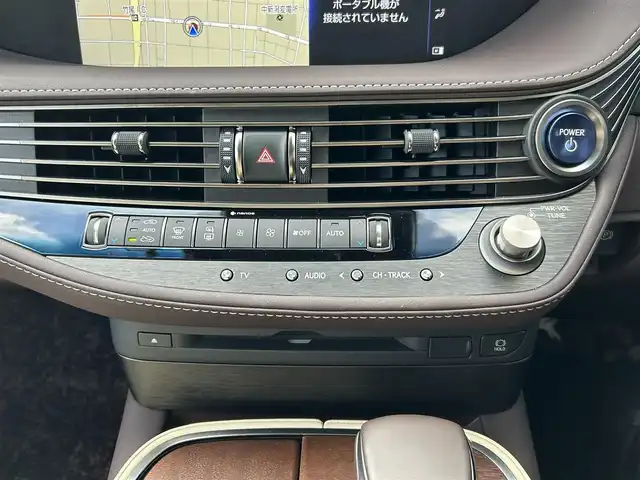 レクサス ＬＳ 500h Iパッケージ 新潟県 2018(平30)年 0.1万km ソニッククォーツ ワンオーナー/メーカーナビ/ETC/クルーズコントロール/プッシュスタート/フルセグテレビ/バックカメラ/アイドリングストップ/ウィンカーミラー/パワーバックドア/パワーシート/シートヒーター/エアシート/衝突軽減/クリアランスソナー/ヘッドアップディスプレイ/プリクラッシュ