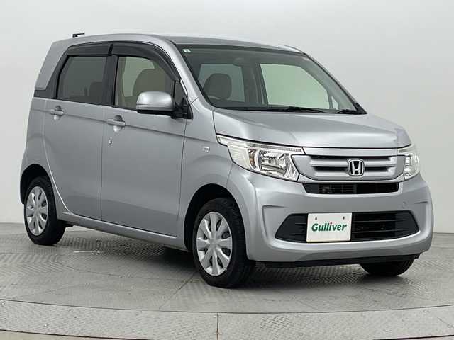 ホンダ Ｎ ＷＧＮ C 新潟県 2017(平29)年 4.2万km ルナシルバーM 4WD/純正オーディオ/　　CD/AUX/FM/AM/シートヒーター/ミラーヒーター/ウィンカーミラー/電格ミラー/ヘッドライトレベライザー/横滑り防止装置