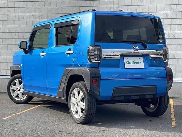 ダイハツ タフト G 茨城県 2020(令2)年 2.2万km スプラッシュブルーM 社外ナビ フルセグ/CD/DVD/AM/FM/ガラスルーフ/前シートヒーター/電動パーキングブレーキ/ブレーキホールド/スマートアシスト/アイドリングストップ/コーナーセンサー/革巻きステアリング/バックカメラ/LEDフォグランプ/LEDオートライト/スマートキー