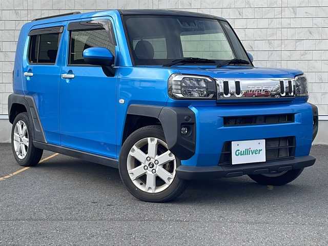 ダイハツ タフト G 茨城県 2020(令2)年 2.2万km スプラッシュブルーM 社外ナビ フルセグ/CD/DVD/AM/FM/ガラスルーフ/前シートヒーター/電動パーキングブレーキ/ブレーキホールド/スマートアシスト/アイドリングストップ/コーナーセンサー/革巻きステアリング/バックカメラ/LEDフォグランプ/LEDオートライト/スマートキー