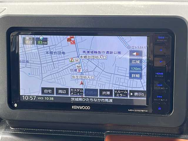 ダイハツ タフト G 茨城県 2020(令2)年 2.2万km スプラッシュブルーM 社外ナビ フルセグ/CD/DVD/AM/FM/ガラスルーフ/前シートヒーター/電動パーキングブレーキ/ブレーキホールド/スマートアシスト/アイドリングストップ/コーナーセンサー/革巻きステアリング/バックカメラ/LEDフォグランプ/LEDオートライト/スマートキー