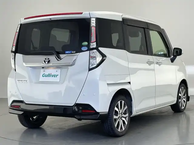 トヨタ タンク カスタムG－T 愛知県 2019(令1)年 5万km パールホワイトⅢ 純正ナビ　フルセグＴＶ　ＢＴ　バックカメラ　前後ドラレコ　スマアシIII　衝突軽減　ＬＥＤオートライト　コーナーセンサー　両側パワースライドドア　プッシュスタート　ＥＴＣ　オートハイビーム　フォグ　禁煙車