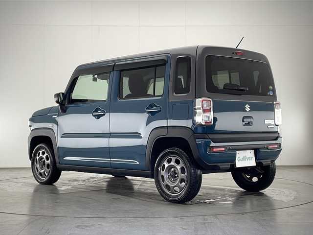 スズキ ハスラー HYBRID G 宮崎県 2020(令2)年 4.9万km デニムブルー ガンメタリック 2トーン 禁煙車/衝突被害軽減ブレーキ/社外ナビTV/（ストラーダ/CN-E320D/CD/Bluetooth/ワンセグTV)/社外前後ドライブレコーダー/社外ETC/社外フロアマット/純正セキュリティアラーム/レーンディパーチャーアラート/クリアランスソナー/エネチャージ/前席シートヒーター/リアプライバシーガラス/オートエアコン/スマートキー/プッシュエンジンスタート/スペアキー/新車時保証書/取扱い説明書