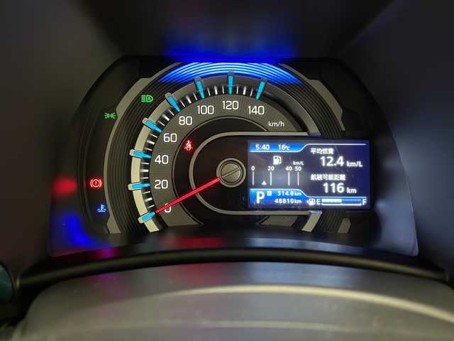 スズキ ハスラー HYBRID G 宮崎県 2020(令2)年 4.9万km デニムブルー ガンメタリック 2トーン 禁煙車/衝突被害軽減ブレーキ/社外ナビTV/（ストラーダ/CN-E320D/CD/Bluetooth/ワンセグTV)/社外前後ドライブレコーダー/社外ETC/社外フロアマット/純正セキュリティアラーム/レーンディパーチャーアラート/クリアランスソナー/エネチャージ/前席シートヒーター/リアプライバシーガラス/オートエアコン/スマートキー/プッシュエンジンスタート/スペアキー/新車時保証書/取扱い説明書