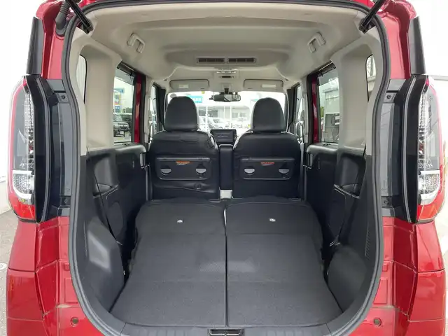 日産 ルークス HWS X プロパイロットED 佐賀県 2020(令2)年 5.1万km スパークリングレッドM プロパイロット/インテリジェントエマージェンシーブレーキ（歩行者検知機能付）/低速衝突軽減ブレーキ機能/踏み間違い衝突防止アシスト/標識検知機能/インテリジェントFCW（前方衝突予測警報）/先行車発進お知らせ機能/インテリジェントLI（車線逸脱防止支援システム）/LDW（車線逸脱警報）/アラウンドビューモニター/純正9型ナビゲーション/・フルセグTV/CD/DVD/Bluetooth/両側パワースライドドア/コーナーセンサー/ドライブレコーダー/ETC/電子パーキングブレーキ/オートホールド/USBポート/レザー調シートカバー/純正LEDヘッドライト/純正フロアマット/純正15インチアルミホイール/スマートキー/プッシュスタート/スペアキー