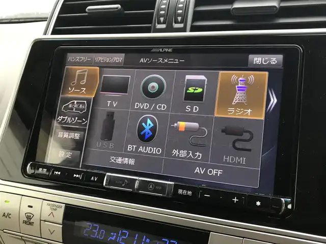 トヨタ ランドクルーザー プラド TX 富山県 2018(平30)年 5.7万km ホワイトパールクリスタルシャイン 4WD/モデリスタエアロ/JAOSホイール/アルパインナビ/フルセグTV/バックカメラ/ドライブレコーダー/プリクラッシュセーフティ/レーンキープアシスト/コーナーセンサー/レーダークルーズコントロール/デジタルインナーミラー/プッシュスタート/スマートキー/ステアリングスイッチ/ETC
