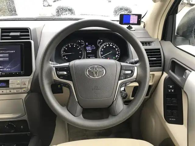 トヨタ ランドクルーザー プラド TX 富山県 2018(平30)年 5.7万km ホワイトパールクリスタルシャイン 4WD/モデリスタエアロ/JAOSホイール/アルパインナビ/フルセグTV/バックカメラ/ドライブレコーダー/プリクラッシュセーフティ/レーンキープアシスト/コーナーセンサー/レーダークルーズコントロール/デジタルインナーミラー/プッシュスタート/スマートキー/ステアリングスイッチ/ETC