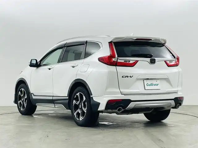 ホンダ ＣＲ－Ｖ EX・マスターピース 福島県 2019(令1)年 4.1万km プラチナホワイトパール サンルーフ/純正メモリーナビゲーション/型式：VRU-195CVi/【CD/DVD/MSV/SD/Bluetooth/フルセグTV】/・バックカメラ/・ETC2.0/・荷室シガーソケット/ホンダセンシング/・衝突軽減ブレーキ/・レーンキープアシスト/・アダプティブクルーズコントロール/電子パーキングブレーキ/・ブレーキオートホールド/パワーバックドア/レザーシート/・運転席＋助手席パワーシート/・運転席ポジションメモリー/・前席シートヒーター/ルーフレール/革巻きステアリング/・ステアリングスイッチ/・チルトステアリング/・パドルシフト/LEDヘッドライト/・オートライト/・フロントフォグライト/電光スカッフプレート/純正18インチアルミホイール/純正フロアマット/電動格納ミラー/プッシュスタート/・スマートキー/・スペアキー/取扱説明書/・ナビゲーション取扱説明書/・保証書