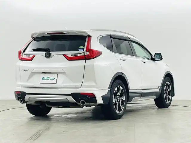 ホンダ ＣＲ－Ｖ EX・マスターピース 福島県 2019(令1)年 4.1万km プラチナホワイトパール サンルーフ/純正メモリーナビゲーション/型式：VRU-195CVi/【CD/DVD/MSV/SD/Bluetooth/フルセグTV】/・バックカメラ/・ETC2.0/・荷室シガーソケット/ホンダセンシング/・衝突軽減ブレーキ/・レーンキープアシスト/・アダプティブクルーズコントロール/電子パーキングブレーキ/・ブレーキオートホールド/パワーバックドア/レザーシート/・運転席＋助手席パワーシート/・運転席ポジションメモリー/・前席シートヒーター/ルーフレール/革巻きステアリング/・ステアリングスイッチ/・チルトステアリング/・パドルシフト/LEDヘッドライト/・オートライト/・フロントフォグライト/電光スカッフプレート/純正18インチアルミホイール/純正フロアマット/電動格納ミラー/プッシュスタート/・スマートキー/・スペアキー/取扱説明書/・ナビゲーション取扱説明書/・保証書