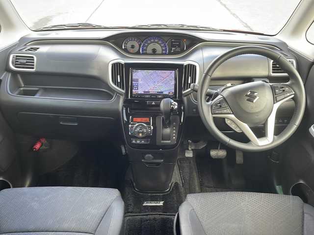 スズキ ソリオ バンディット HV MV 道北・旭川 2019(平31)年 5.4万km ファーベントレッド/スーパーブラックパール 社外ナビ/CD/DVD/BT/SD/TV/USB/全方位カメラ/ブラックルーフ＆ドアミラー/両側パワースライドドア/レーンキープアシスト/衝突軽減ブレーキ/アイドリングストップ/横滑り防止/禁煙車/ETC/ドライブレコーダー/オートライト/パドルシフト/前席シートヒーター/ミラーヒーター/クルーズコントロール/革巻きステアリング/ステアリングスイッチ/LEDヘッドライト、フォグランプ/ウィンカーミラー/純正フロアマット/ドアバイザー