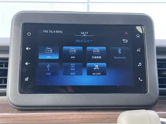 スズキ ラパン ＬＣ X 千葉県 2024(令6)年 0.4万km テラコッタピンクメタリック/アーバンブラウン 2トーン セーフティサポート/・衝突軽減ブレーキ/レーンキープアシスト/・コーナーセンサー(後)/誤発進誤後進抑制/・ふらつき警報/先行車発進お知らせ/・オートハイビーム/標識認識/純正7インチディスプレイオーディオ/・BT/USB/カープレイ/バックカメラ/ステアリングスイッチ/ナノイーX付エアコン/ツートンカラー革巻きステアリング/ハーフレザーシート(ブラウン)/シートヒーター(D/N席)/スマートキー/プッシュスタート/LEDヘッドライト/オートライト/アイドリングストップ/電動格納/ウィンカーミラー/純正フロアマット