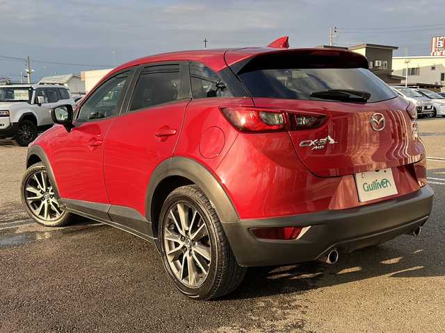 マツダ ＣＸ－３ XD ツーリング 秋田県 2015(平27)年 7.1万km ソウルレッドプレミアムメタリック 純正メモリナビ/純正CD、DVD、BT、フルセグ/バックカメラ/純正18インチアルミ/４WD/ETC/スペアキー
