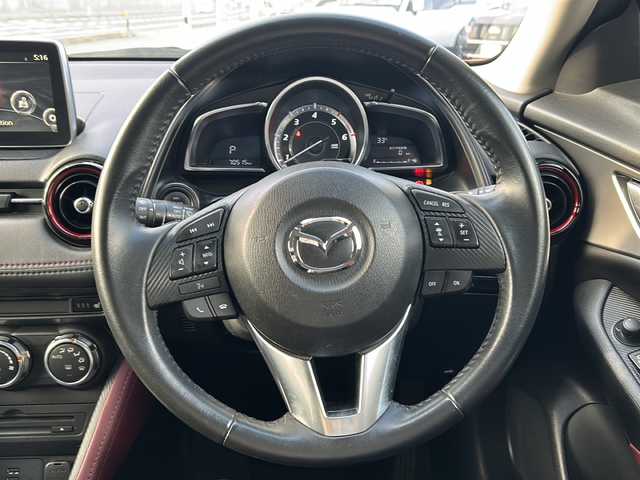マツダ ＣＸ－３ XD ツーリング 秋田県 2015(平27)年 7.1万km ソウルレッドプレミアムメタリック 純正メモリナビ/純正CD、DVD、BT、フルセグ/バックカメラ/純正18インチアルミ/４WD/ETC/スペアキー