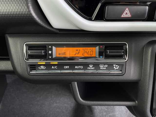 スズキ ハスラー HYBRID X 鹿児島県 2023(令5)年 2.3万km ピュアホワイトP 純正9インチメモリナビゲーション/フルセグ BT CD DVD FM AM/全方位カメラ/レーンキープアシスト/レーダークルーズコントロール/D/N席シートヒーター/シートバックテーブル/LEDヘッドライト/フォグライト/AUTOライト/スマートキー/純正15インチアルミホイール
