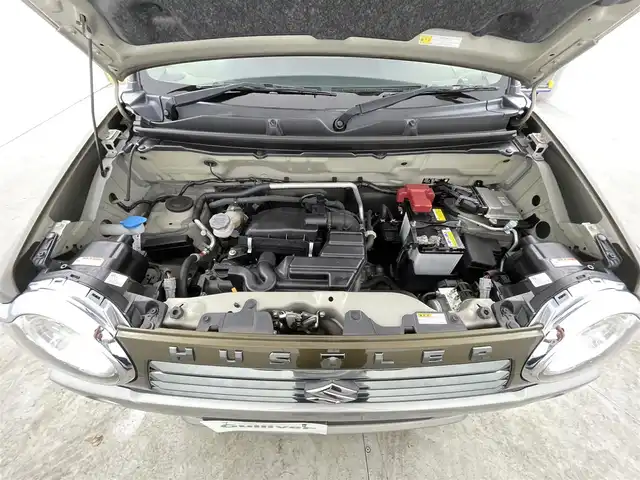 スズキ ハスラー Jスタイル Ⅲ 千葉県 2018(平30)年 5.3万km ブレイブカーキパール/スチールシルバー 禁煙車/スズキセーフティーサポート/車線逸脱警報/社外7インチナビ/・CD/ワンセグTV/AUX/前席シートヒーター/ハーフレザーシート/フォグランプ/HIDヘッドライト/バックカメラ/純正15インチアルミホイール/ETC/スマートキー