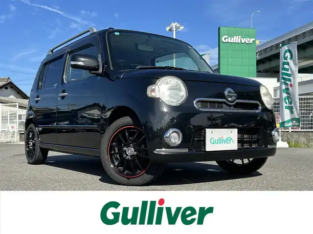 ダイハツ ミラ ココア プラスX 愛知県 2013(平25)年 8.2万km ブラックマイカメタリック スマートキー/純正ナビ/フルセグTV/BT/バックカメラ/ETC/社外15インチAW/純正フロアマット/純正ドアバイザー/ルーフレール