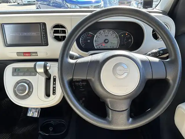 ダイハツ ミラ ココア プラスX 愛知県 2013(平25)年 8.2万km ブラックマイカメタリック スマートキー/純正ナビ/フルセグTV/BT/バックカメラ/ETC/社外15インチAW/純正フロアマット/純正ドアバイザー/ルーフレール