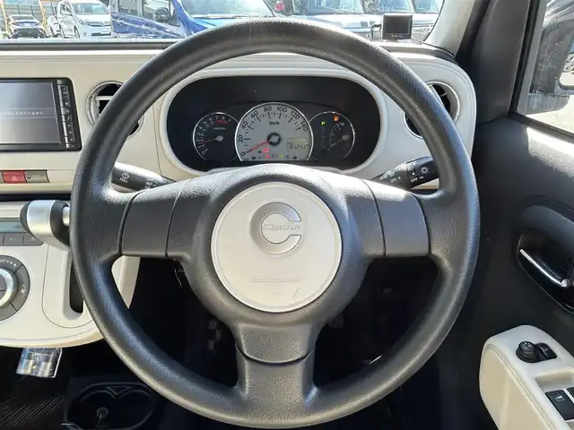 ダイハツ ミラ ココア プラスX 愛知県 2013(平25)年 8.2万km ブラックマイカメタリック スマートキー/純正ナビ/フルセグTV/BT/バックカメラ/ETC/社外15インチAW/純正フロアマット/純正ドアバイザー/ルーフレール