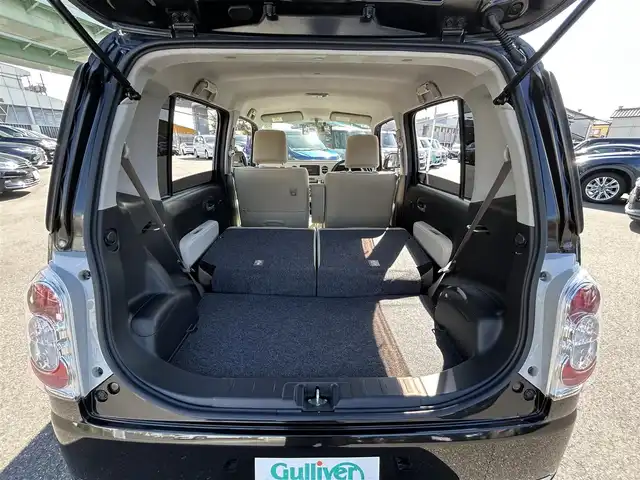 ダイハツ ミラ ココア プラスX 愛知県 2013(平25)年 8.2万km ブラックマイカメタリック スマートキー/純正ナビ/フルセグTV/BT/バックカメラ/ETC/社外15インチAW/純正フロアマット/純正ドアバイザー/ルーフレール