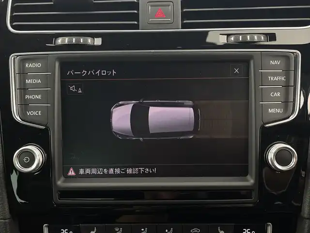 フォルクスワーゲン ゴルフ Ｒ 新潟県 2014(平26)年 6.1万km 青 4WD/スマートキー/スペアキー1本/メモリナビ/CD/DVD/BT/バックカメラ/コーナーセンサー/シートヒーター　D席/N席/クルコン/衝突被害軽減システム/オートライト/純正AWスタッドレスタイヤ4本セット