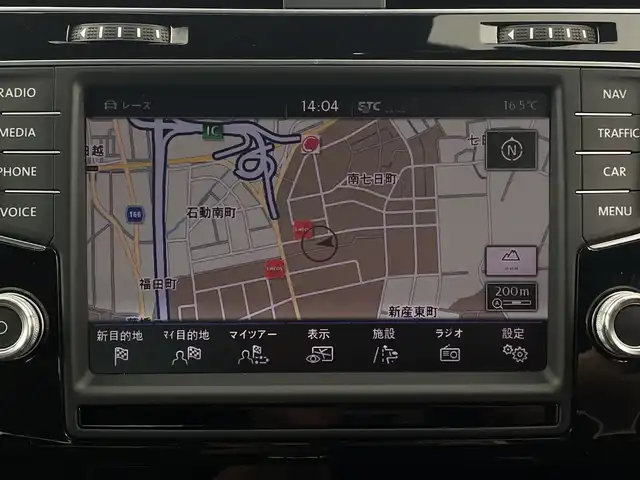 フォルクスワーゲン ゴルフ Ｒ 新潟県 2014(平26)年 6.1万km 青 4WD/スマートキー/スペアキー1本/メモリナビ/CD/DVD/BT/バックカメラ/コーナーセンサー/シートヒーター　D席/N席/クルコン/衝突被害軽減システム/オートライト/純正AWスタッドレスタイヤ4本セット