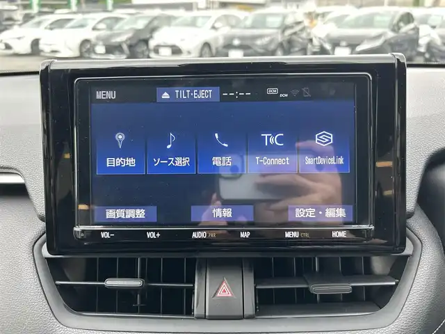 トヨタ ＲＡＶ４ X 愛媛県 2020(令2)年 2.7万km ホワイトパールクリスタルシャイン ワンオーナー/純正９インチディーラーナビ（NSZT-Y68T）/・Bluetooth/・CD/DVD/フルセグTV/バックカメラ/ビルトインＥＴＣ　/前後ドライブレコーダー/衝突被害軽減システム/レーダークルーズコントロール/ブラインドスポットモニター/レーンキープアシスト/ＬＥＤヘッドライト/オートライト/オートマチックハイビーム/ルーフレール/純正17インチAW/スマートキー/スペアキー/取扱説明書/保証書