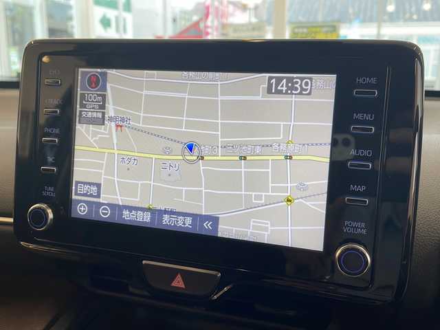 トヨタ ヤリスクロス ハイブリッド Z 岐阜県 2022(令4)年 3万km ブラックマイカ トヨタセーフティセンス/追従クルコン/レーンキープアシスト/純正ナビ/フルセグTV/全周囲カメラ/Bluetooth/ブレーキホールド/LEDオートライト/オートマチックハイビーム/ハーフレザー/シートヒーター/純正AW