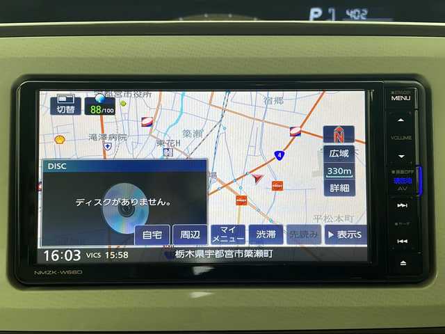 ダイハツ ムーヴ キャンバス X メイクアップ SA Ⅲ 栃木県 2018(平30)年 6.3万km プラムブラウンクリスタルマイカ 純正SDナビ/（DVD/CD/フルセグ/BT/AM/FM）/ドライブレコーダー/衝突軽減/横滑り防止/電動格納ミラー/純正フロアマット/プッシュスタート/スマートキー/バックカメラ/フォグライト