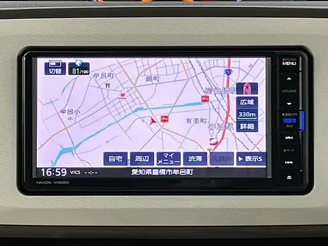 ダイハツ ムーヴ キャンバス X メイクアップ SA Ⅲ 愛知県 2018(平30)年 6.3万km プラムブラウンクリスタルマイカ 禁煙車/純正7インチナビ/（DVD/CD/フルセグTV/Bluetooth/AM/FM）/バックカメラ/スマートアシストIII/・衝突軽減ブレーキ/・レーンキープアシスト/・オートマチックハイビーム/・誤発進抑制機能/ドライブレコーダー/両側スライドドア/ベンチシート/横滑り防止装置/アイドリングストップ/電動格納ミラー/純正フロアマット/プッシュスタート/スマートキー/フロントフォグライト/オートエアコン