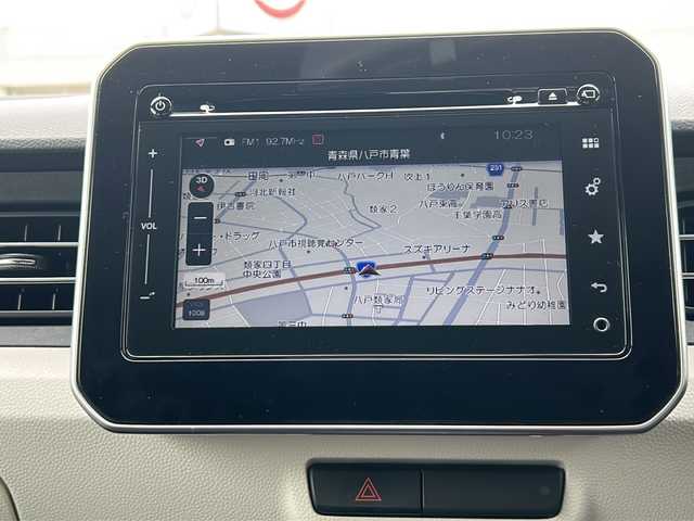 スズキ イグニス ハイブリッド MZ 青森県 2016(平28)年 7.9万km プレミアムシルバーメタリック 4WD/純正メモリナビ/フルセグTV/CD/DVD/BT/USB/全方位モニター/セーフティサポート/デュアルカメラブレーキサポート/誤発進抑制機能/レーンキープアシスト/クルーズコントロール/前席シートヒーター/前後ドライブレコーダー/ビルトインETC/ダウンヒルアシストコントロール/LEDヘッドライト/フォグライト/純正16インチAW夏タイヤ/スタッドレスタイヤあり