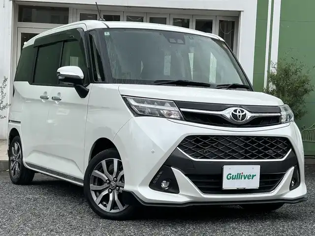 トヨタ タンク カスタムG－T 埼玉県 2020(令2)年 3.7万km パールホワイトⅢ 外部検査実施済み/ターボ/ワンオーナー/純正SDナビ【NSZT-Y68T】/（DVD/フルセグTV/Bluetooth/MSV）/バックカメラ/前席シートヒーター/両側パワースライドドア/スマートアシスト3/・衝突回避支援ブレーキ機能/・衝突警報機能/・車線逸脱警報機能/・誤発進抑制制御機能/・先行車発進お知らせ機能/・オートハイビーム/社外14インチアルミホイール/LEDヘッドライト/スマートキー/ビルトインETC2.0/前方ドライブレコーダー/パーキングアシスト/前後コーナーセンサー/100V電源/横滑り防止機能/純正アルミホイール付きタイヤ積込/保証書/取扱説明書/スペアキー