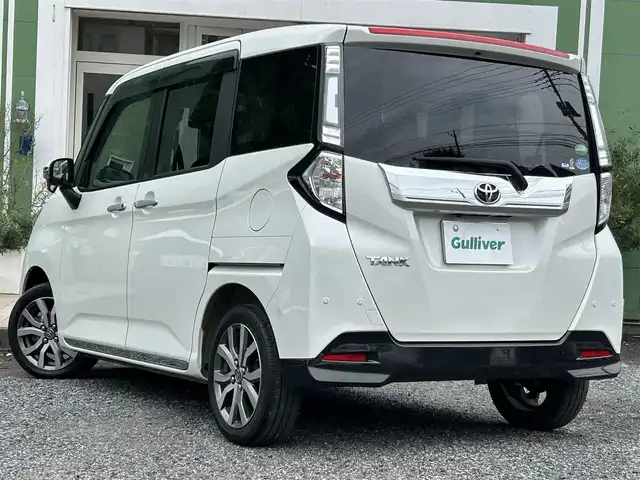 トヨタ タンク カスタムG－T 埼玉県 2020(令2)年 3.7万km パールホワイトⅢ 外部検査実施済み/ターボ/ワンオーナー/純正SDナビ【NSZT-Y68T】/（DVD/フルセグTV/Bluetooth/MSV）/バックカメラ/前席シートヒーター/両側パワースライドドア/スマートアシスト3/・衝突回避支援ブレーキ機能/・衝突警報機能/・車線逸脱警報機能/・誤発進抑制制御機能/・先行車発進お知らせ機能/・オートハイビーム/社外14インチアルミホイール/LEDヘッドライト/スマートキー/ビルトインETC2.0/前方ドライブレコーダー/パーキングアシスト/前後コーナーセンサー/100V電源/横滑り防止機能/純正アルミホイール付きタイヤ積込/保証書/取扱説明書/スペアキー