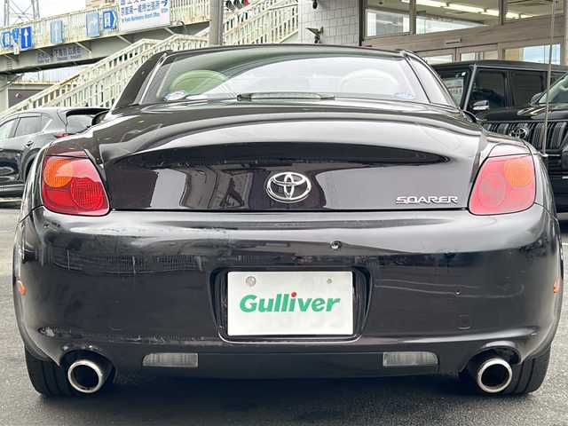 トヨタ ソアラ 430SCV 京都府 2004(平16)年 12.8万km ブラキッシュレッドマイカ 本革白シート　/ワンセグTV/純正ＡＷカバー付　/純正ＤＶＤナビ　/ＨＩＤヘッドライト　/クルーズコントロール　/Ｄ＋Ｎ席パワーシート　/Ｄ＋Ｎ席シートヒーター　/純正ＥＴＣ　/ＣＤ／ＣＤチェンジャー　/ＭＤ再生/電動ハンドル調整/フロントフォグランプ/盗難防止装置/Wエアバッグ