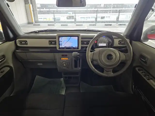 スズキ ラパン F リミテッド 福岡県 2018(平30)年 7.9万km フェニックスレッドパール ワンオーナー/4WD/カロッツェリア8型ナビ(BT/CD/DVD)/フルセグTV/バックカメラ/ビルトインETC/レーダーブレーキサポート/アイドリングストップシステム/エネチャージ/ウィンカー付電動オート格納ドアミラー/HIDヘッドランプ/オートライト/オートエアコン/本革巻きステアリング/パイピング付ファブリックシート/前席シートヒーター/純正14インチアルミホイール/キーレスプッシュスタートシステム/禁煙車