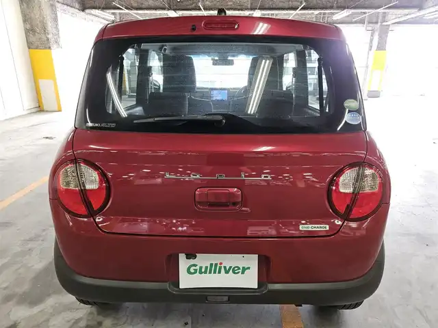 スズキ ラパン F リミテッド 福岡県 2018(平30)年 7.9万km フェニックスレッドパール ワンオーナー/4WD/カロッツェリア8型ナビ(BT/CD/DVD)/フルセグTV/バックカメラ/ビルトインETC/レーダーブレーキサポート/アイドリングストップシステム/エネチャージ/ウィンカー付電動オート格納ドアミラー/HIDヘッドランプ/オートライト/オートエアコン/本革巻きステアリング/パイピング付ファブリックシート/前席シートヒーター/純正14インチアルミホイール/キーレスプッシュスタートシステム/禁煙車
