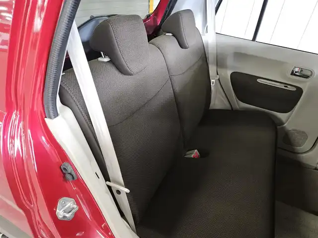 スズキ ラパン F リミテッド 福岡県 2018(平30)年 7.9万km フェニックスレッドパール ワンオーナー/4WD/カロッツェリア8型ナビ(BT/CD/DVD)/フルセグTV/バックカメラ/ビルトインETC/レーダーブレーキサポート/アイドリングストップシステム/エネチャージ/ウィンカー付電動オート格納ドアミラー/HIDヘッドランプ/オートライト/オートエアコン/本革巻きステアリング/パイピング付ファブリックシート/前席シートヒーター/純正14インチアルミホイール/キーレスプッシュスタートシステム/禁煙車