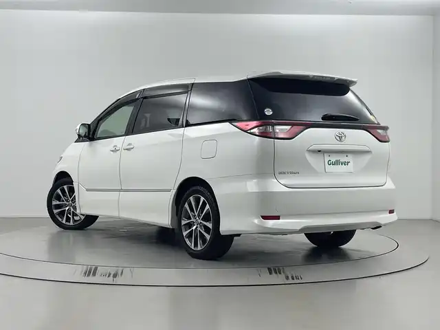 トヨタ エスティマ アエラス 埼玉県 2016(平28)年 3.6万km ホワイトパールクリスタルシャイン 純正SDナビ/　Bluetooth対応/フルセグ/バックカメラ/純正フリップダウンモニター/両側パワースライドドア/クルーズコントロール/ドライブレコーダー/ビルドインETC