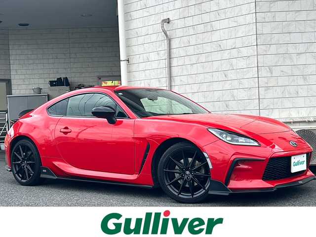 トヨタ ＧＲ８６ RZ 神奈川県 2021(令3)年 1.4万km 赤 6速MT/TOM‘Sパッケージカー/・フロントディフューザー/・サイドディフューザー/・リアアンダーディフューザー/・トランクリッドスポイラー/・フロントバンパーガーニッシュ/・フロントノーズ/・トムスバレル/・トムスマフラー/純正ディーラーナビ(CD/SD/AUX/BT/ワンセグTV)/バックカメラ/クルーズコントロール/ハーフレザーシート/D/N席シートヒーター/ETC/前方ドライブレコーダー/オートライト/純正フロアマット/スペアキー×1/保証書/取扱説明書