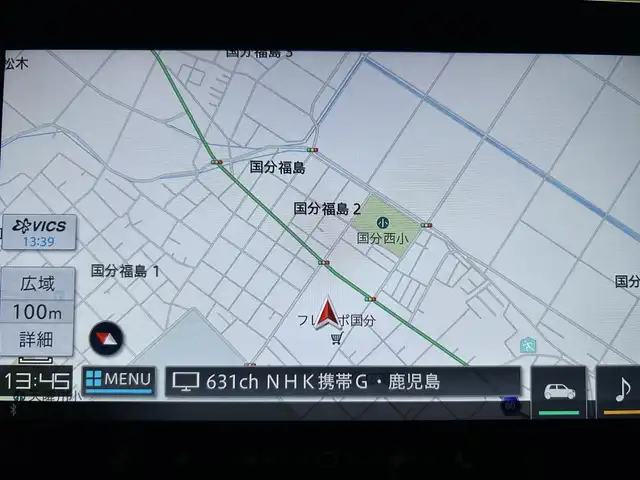 スズキ スペーシア ギア マイスタイル 鹿児島県 2023(令5)年 2.4万km ウッディブラウンメタリック/ホワイト 純正ナビ/フルセグＴＶ/全方位カメラ/衝突軽減ブレーキ/ＥＴＣ/クルーズコントロール/ドライブレコーダー/ベンチシート/シートヒーター/両側パワースライドドア/リアセンサー/オートマチックハイビーム