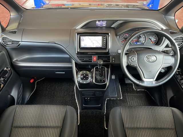 トヨタ ヴォクシー ZS 煌 長野県 2018(平30)年 3.7万km ボルドーマイカメタリック ４WD/トヨタセーフティセンス/純正メモリナビ フルセグTV/バックカメラ/ビルトインETC/両側パワースライドドア/LEDヘッドライト/クルーズコントロール/純正16インチアルミ/スマートキー/保証書