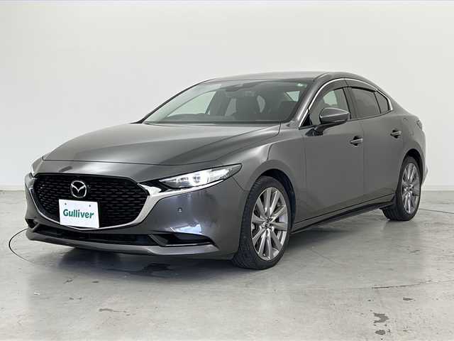 マツダ マツダ３セダン XD Lパッケージ 宮城県 2019(令1)年 7.4万km マシーングレープレミアムM i-ACTIVSENSE/・衝突被害軽減ブレーキ/・車線逸脱警報システム/・アダプティブクルーズコントロール/・パーキングセンサー/・ハイビームアシスト/・ブラインドスポットモニター/・ヘッドアップディスプレイ/純正ナビ/・フルセグTV/・BT.CD/DVD.HDMI/本革シート/・D席パワーシート/・前席シートヒーター/ETC/ステアリングスイッチ/・パドルシフト/・ステアリングヒーター/プッシュスタート/スマートキー×2/電動パーキングブレーキ/横滑り防止/LEDヘッドライト/純正18インチAW/純正フロアマット