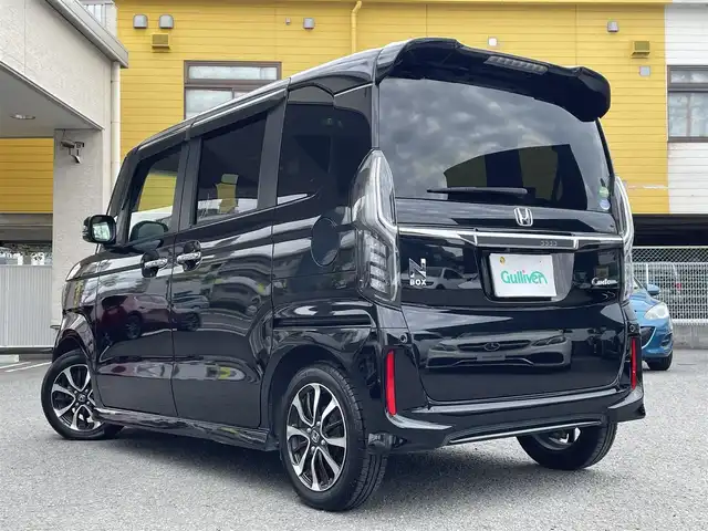 ホンダ Ｎ ＢＯＸ カスタム G L ホンダセンシング 和歌山県 2019(令1)年 6.3万km クリスタルブラックパール 社外ナビ(フルセグTV/FM/AM/CD/DVD/SD/VTR/Bluetooth/USB)/片側パワースライドドア/ETC/バックカメラ/車線維持支援システム/衝突被害軽減ブレーキ/レーダークルーズ/取扱説明書/保証書